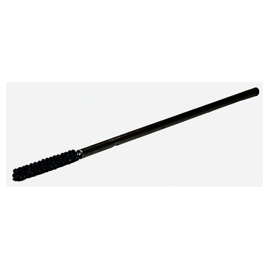 Weiler CrossFlex 34345 Small Diameter Standard Duty Honing Brush With Collet, 12 mm Dia Bore, 2 in L Abrasive, 7-7/8 in OAL, 240 Grit, Very Fine Grade
