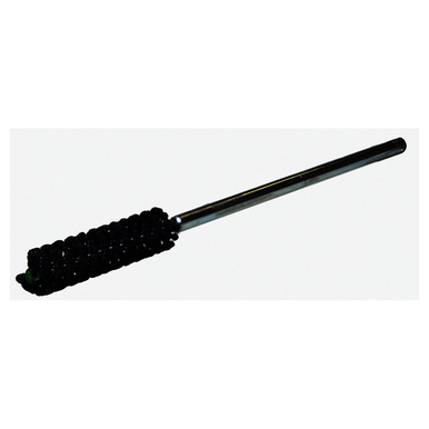 Weiler CrossFlex 34347 Small Diameter Standard Duty Honing Brush With Collet, 1/2 in Dia Bore, 2-1/2 in L Abrasive, 7-7/8 in OAL, 120 Grit, Medium Grade