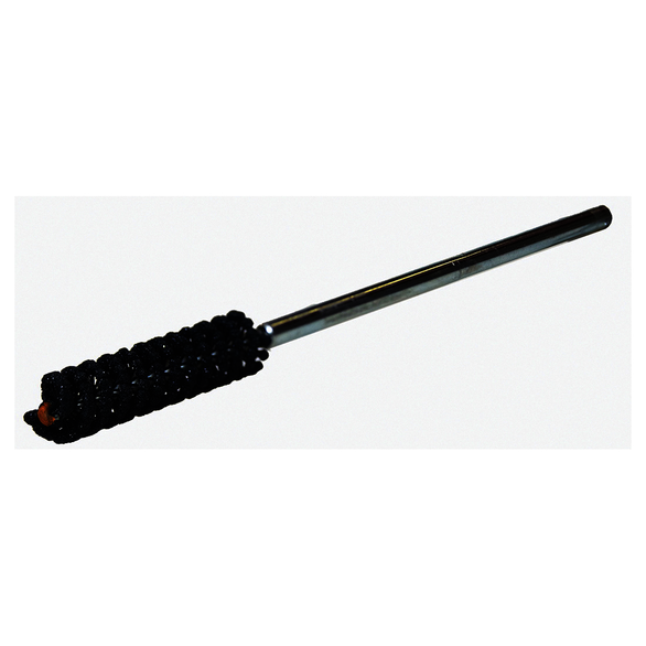 Weiler CrossFlex 34349 Small Diameter Standard Duty Honing Brush With Collet, 1/2 in Dia Bore, 2-1/2 in L Abrasive, 7-7/8 in OAL, 240 Grit, Very Fine Grade