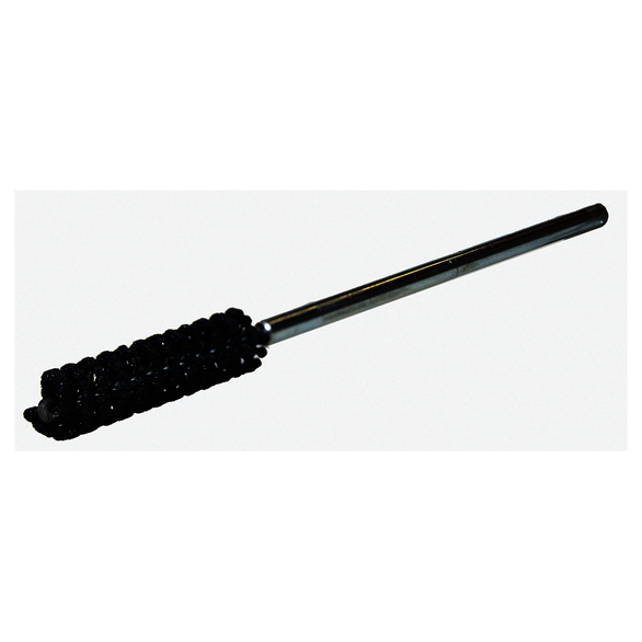 Weiler CrossFlex 34352 Small Diameter Standard Duty Honing Brush With Collet, 14 mm Dia Bore, 2-1/2 in L Abrasive, 7-7/8 in OAL, 180 Grit, Fine Grade