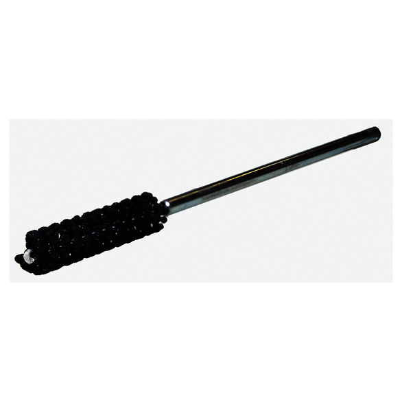 Weiler CrossFlex 34354 Small Diameter Standard Duty Honing Brush With Collet, 14 mm Dia Bore, 2-1/2 in L Abrasive, 7-7/8 in OAL, 320 Grit, Very Fine Grade