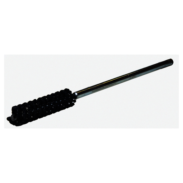 Weiler CrossFlex 34356 Small Diameter Standard Duty Honing Brush With Collet, 5/8 in Dia Bore, 2-1/2 in L Abrasive, 7-7/8 in OAL, 180 Grit, Fine Grade