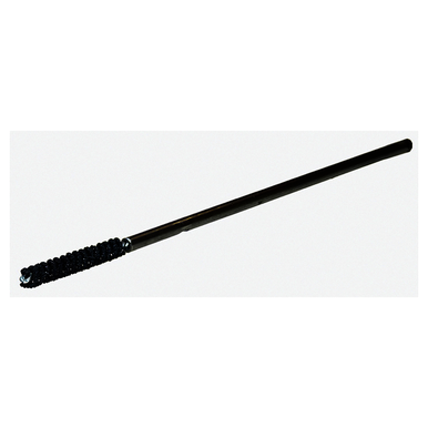 Weiler CrossFlex 34359 Small Diameter Standard Duty Honing Brush With Collet, 4.5 mm Dia Bore, 3/4 in L Abrasive, 6 in OAL, 320 Grit, Very Fine Grade