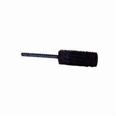 Polyflex 35822 Encapsulated Tube Brush, 5/8 in Dia x 2 in L, 5 in OAL, 0.0104 in Dia Filament/Wire, Steel Fill