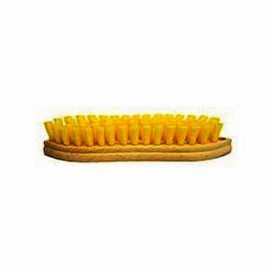Weiler 42373 Deck Maintenance Scrub Brush, 9 in L Block, 9 in OAL, Polyethylene Terephthalate Trim