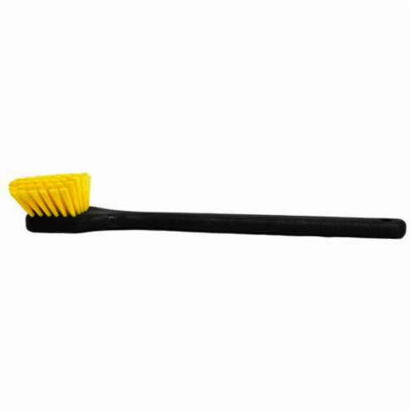 Weiler 42376 Long Handle Utility Scrub Brush, 20 in OAL, Polyethylene Terephthalate Trim