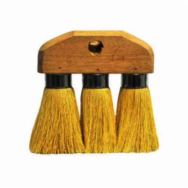 Weiler 44010 3-Knot Roof Brush, 6-1/4 in Block, 6-1/4 in OAL, 3-1/4 in L Tampico Trim