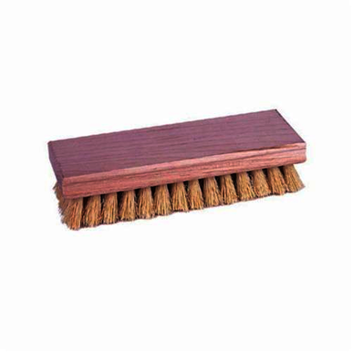 Weiler 44024 Coarse Sweep Square End Scrub Brush, 8 in L Block, 8 in OAL, 1-1/8 in L Tampico Trim