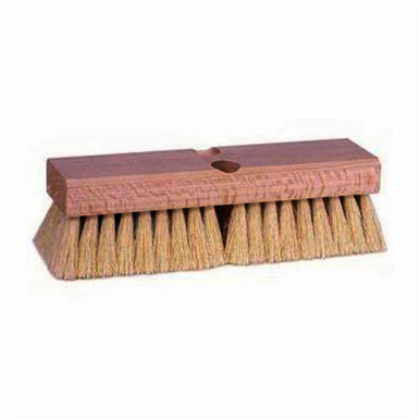 Weiler 44029 Maintenance Scrub Brush, 12 in L Block, 12 in OAL, 2 in Tampico Trim