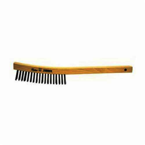 Weiler 44056 Scratch Brush, 6 in Brush, 14 in L x 1-1/8 in W Block, 1-3/16 in Steel Trim