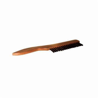 Weiler 44100 Hand Wire Scratch Brush, 5 in Brush, 10 in L x 3/8 in W Block, 1-1/16 in Steel Trim