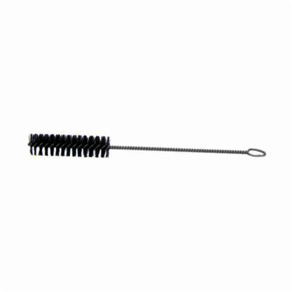 Weiler 44114 Maintenance Tube Brush, 1-1/4 in Dia x 4 in L, 13 in OAL, 0.014 in Dia Filament/Wire, Nylon Fill