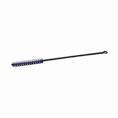 Weiler 44316 Maintenance Tube Brush, 7/16 in Dia x 3-1/2 in L, 11-1/2 in OAL, 0.01 in Dia Filament/Wire, Nylon Fill
