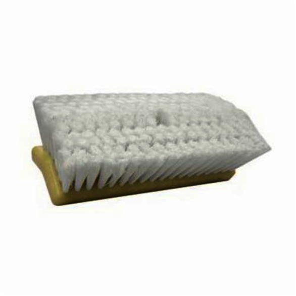 Weiler 44699 Bi-Level Scrub Brush, 10 in L Block, 2-3/4 in Polystyrene Trim
