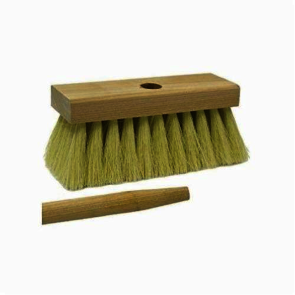 Weiler 44884 5-Knot Block Roof Brush Kit, 7 in Block, 7 in OAL, 2 in L Tampico Trim