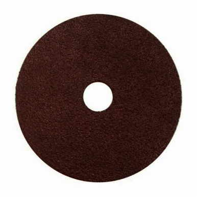 Weiler Wolverine 59503 Fast Cut Value Line Coated Abrasive Disc, 5 in Dia, 7/8 in Center Hole, 36 Grit, Extra Coarse Grade, White Aluminum Oxide Abrasive, Arbor Attachment