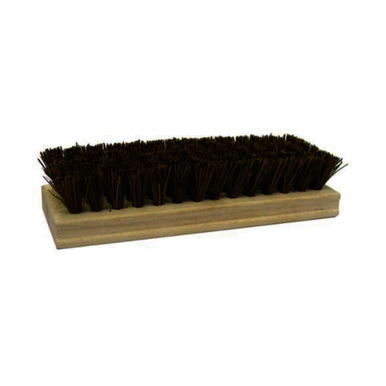Weiler 72034 Coarse Sweep Square End Scrub Brush, 7-1/4 in L Block, 7-1/4 in OAL, 1 in L Palmyra Trim