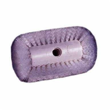 Weiler 75570 Flagged Utility Vat Brush, 8 in Brush, 8 in L Block, 8 in OAL, Nylon Trim