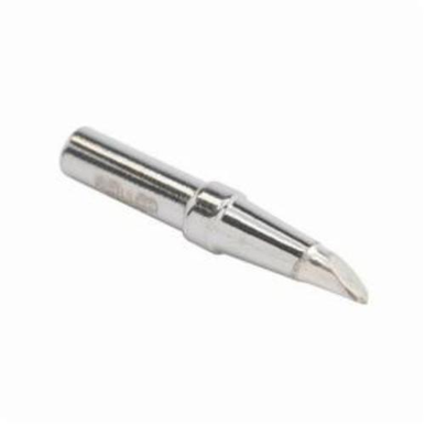 Weller ETCC Single Flat Sloped Soldering Tip, 15.88 mm L x 3.2 mm W x 0.8 mm THK, Copper, Chromium/Nickel/Iron Plated