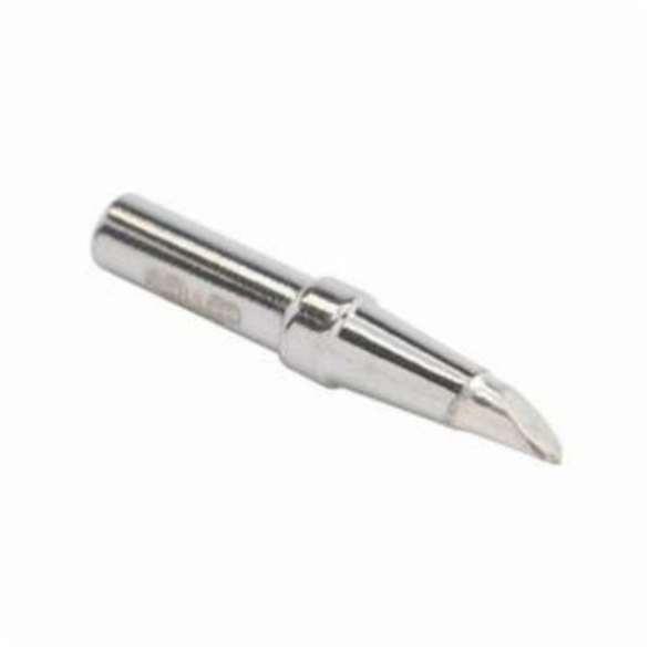 Weller ETCC Single Flat Sloped Soldering Tip, 15.88 mm L x 3.2 mm W x 0.8 mm THK, Copper, Chromium/Nickel/Iron Plated