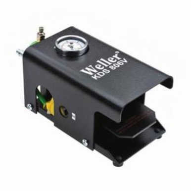 Weller Kahnetics KDS806V Foot Valve With Regulator, Gauge and Vaccum, Black