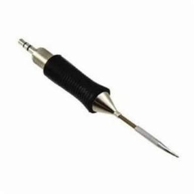 Weller T0054460599 Active Cartridge Chisel Soldering Tip, 0.8 mm W x 0.4 mm THK, 30 deg Bent, 150 - 850 deg F Operating