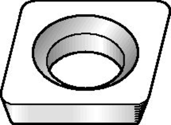Circle Machine 2830864 CDHB120605 Carbide Turning Insert