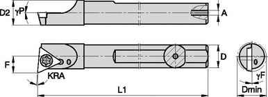 Circle Machine 2830270 FSBI31245L Indexable Boring Bar