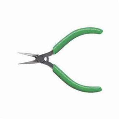 Xcelite L4G Subminiature Long Nose Electronic Plier, 13/16 in L x 3/8 in W x 9/32 in THK Forged Alloy Steel Smooth Jaw