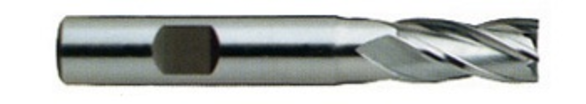 YG-1 16003HN End Mill 2.5 MM D 4 Flutes HSS TiN