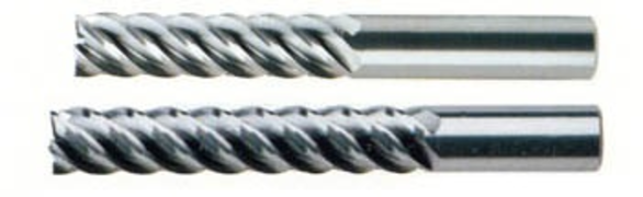 YG-1 82600TE E5057 Regular Length Rougher End Mill, 1 in Dia Cutter, 2 in Length of Cut, 5 Flutes, 1 in Dia Shank, 4 in OAL, Tylon-TiAlN Extreme Coated