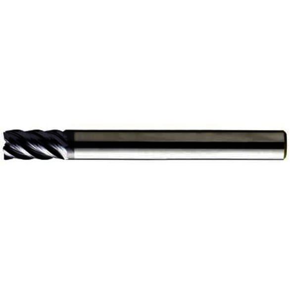 YG-1 EMB73140 EMB73 V7 MILL INOX Center Cut High Performance Metric Regular Length Variable Helix End Mill, 14 mm Dia Cutter, 26 mm Length of Cut, 5 Flutes, 14 mm Dia Shank, 83 mm OAL, AlTiN Coated