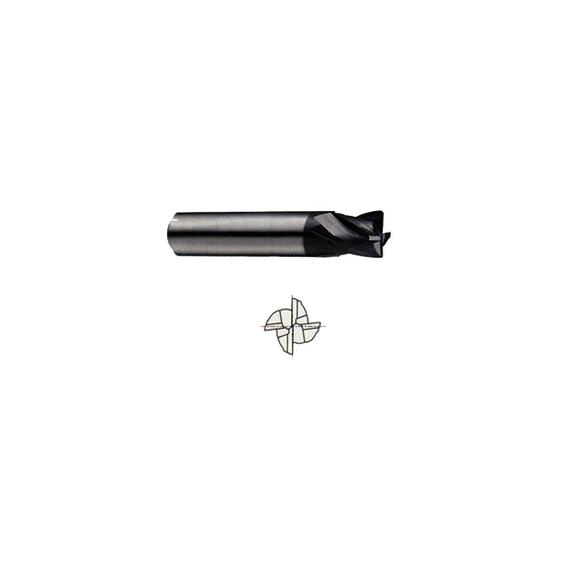 YG-1 Cutting Tools EMD39120 Mill Diameter 0.4724 in, Number of Flutes 4, Length of Cut 26.0000 mm, Square End Mill