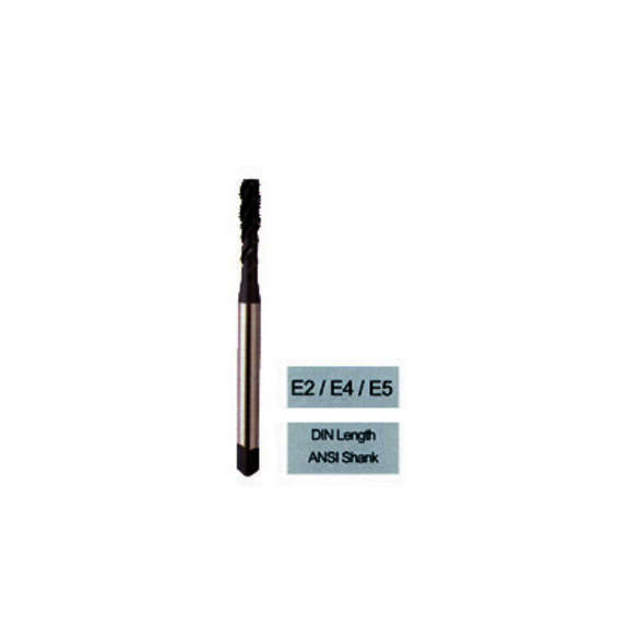 TAP 2 FLUTED METRIC SPIRAL FLUTED MOD