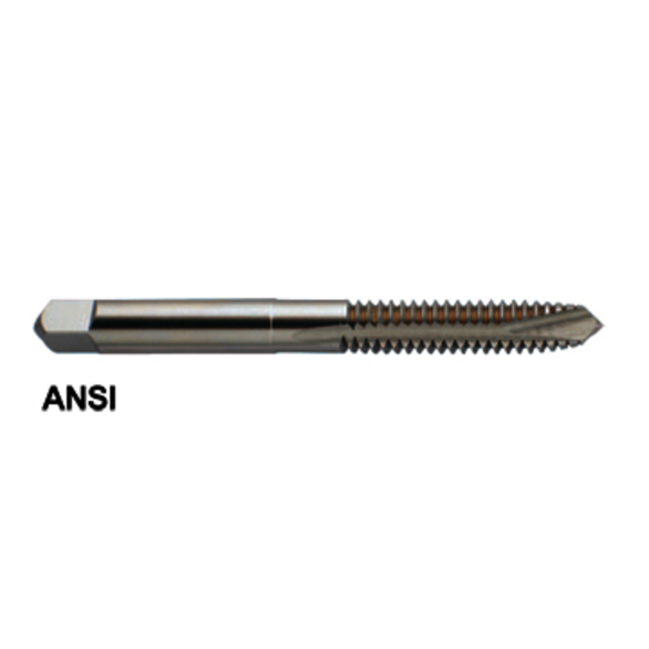 YG-1 Cutting Tools J0002 80 in Size, 2 Flute, Bright, Spiral Point Tap