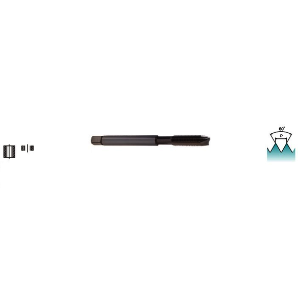 YG-1 Cutting Tools T7G36443, 3 Flute, BRIGHT, Spiral Point Tap
