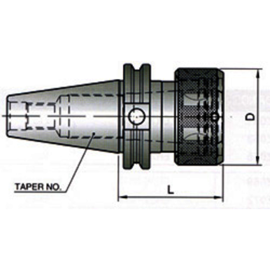 COLLET CHUCK CAT50 150TG