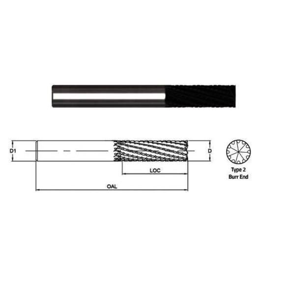 Image for YG1 URT5P1AG0250