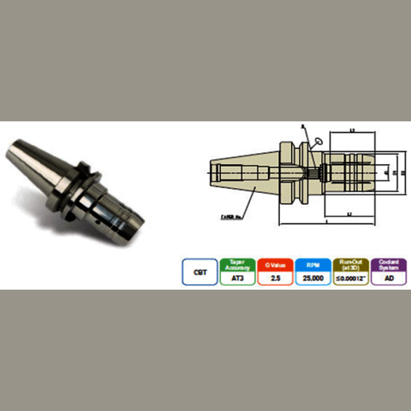 DUAL CONTACT HYDRAULIC CHUCK (FOR