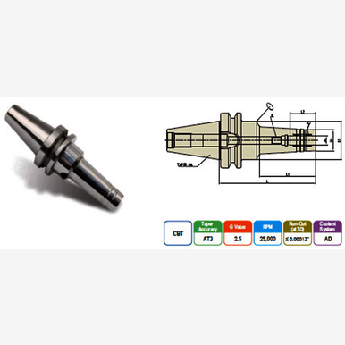 DUAL CONTACT HYDRAULIC CHUCK (SLIM)