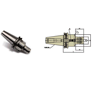 HYDRAULIC CHUCK (FOR MOULD) BT40