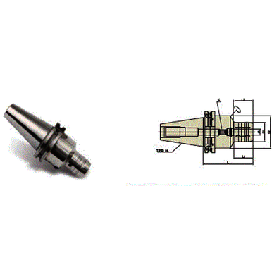 HYDRAULIC CHUCK (SLIM) CAT40