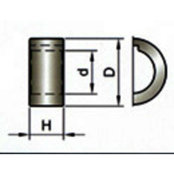 SPACER 3/4 FOR STUB 1-1/2